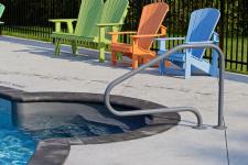 Inground Pools - Fiberglass Pool Steps - Image: 312