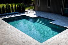 Inground Pools - Patios and Decks: Interlock - Image: 163