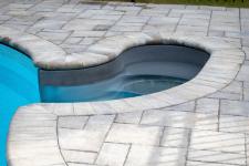 Inground Pools - Fiberglass Pool Steps - Image: 316